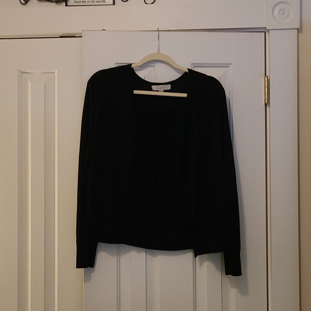 Light weight black cardigan